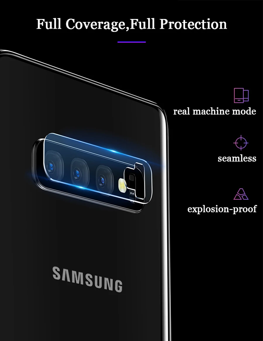 Защита камеры для samsung Galaxy S10 Plus S10E S 5G стекло на samsung S9 Plus Note 9 8 M30 M20 10 закаленное стекло твердость 9H