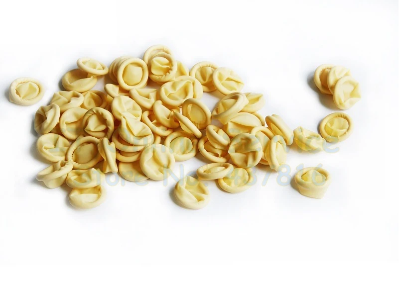 1000 латексная детская кроватка для пальцев Антистатическая безпыльная из