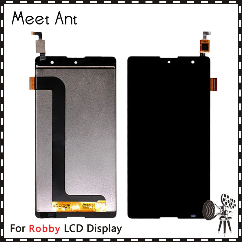 

5Pcs/lot High Quality 5.0" For Wiko S-Kool Wiko Robby LCD Display Screen With Touch Screen Digitizer Assembly