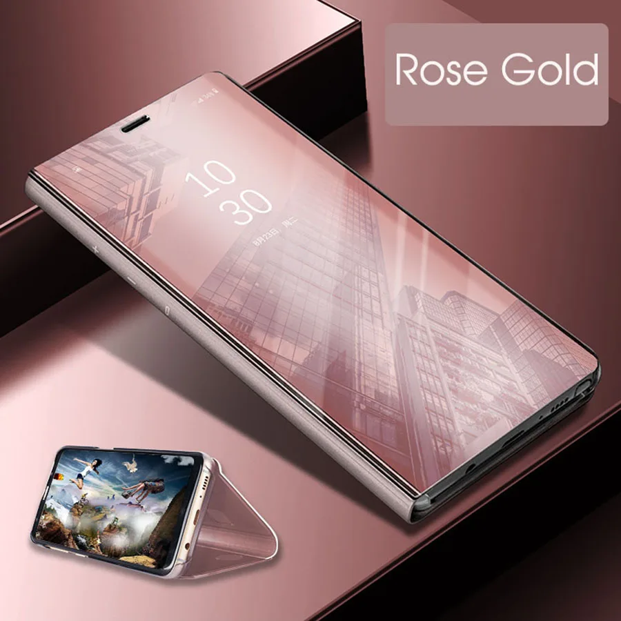 Умный зеркальный чехол для Xiaomi Redmi Note 7 с откидной крышкой 5 6 K20 Pro 7A A1 A2 8 9 lite SE Max 3 F1 |