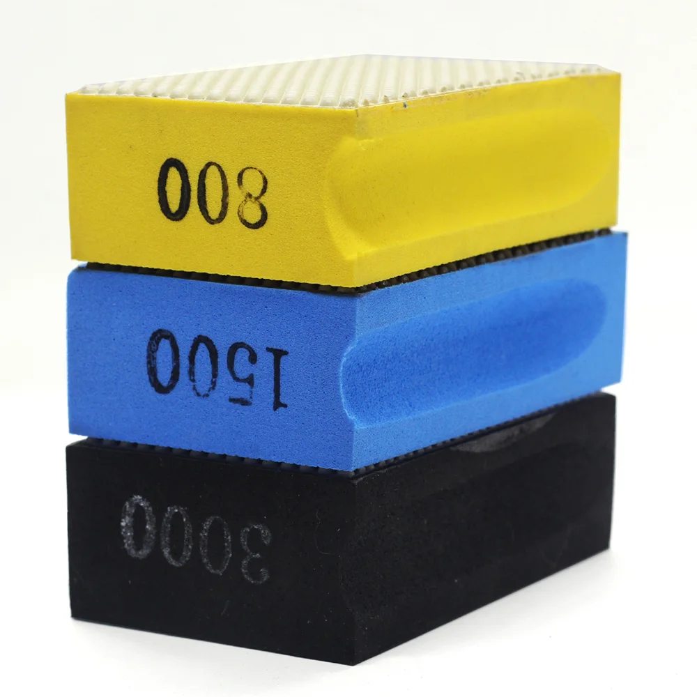 

3pcs/set DC-RHPP01 diamond resin hand polishing pads for marble