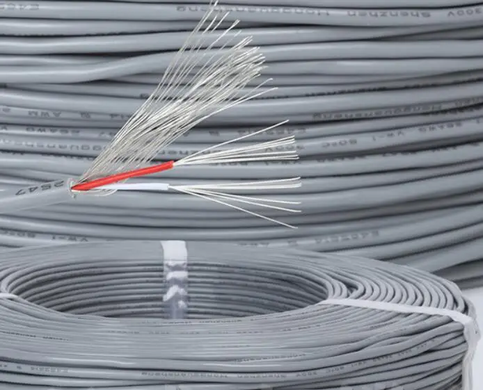 26AWG 2 core 2/3/4 защищаемый сердечник провода 26AWG аудио линия 2547 сигнальный кабель аудио кабель изолированный провод многоядерный аудио кабель для усилителя - Цвет: 26AWG 2 core