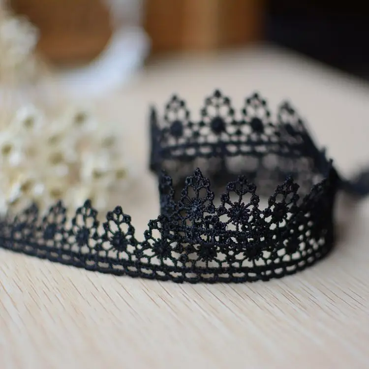 1 метр тканевые юбки Детская одежда декоративные аксессуары черно-белая