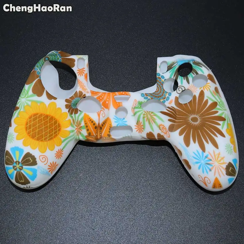 No.27 ChengHaoRan для sony PS4 Pro тонкий геймпад протектор Камуфляжный Камо силиконовый гель защита Мягкий рукав кожа захват чехол - Цвет: No.27