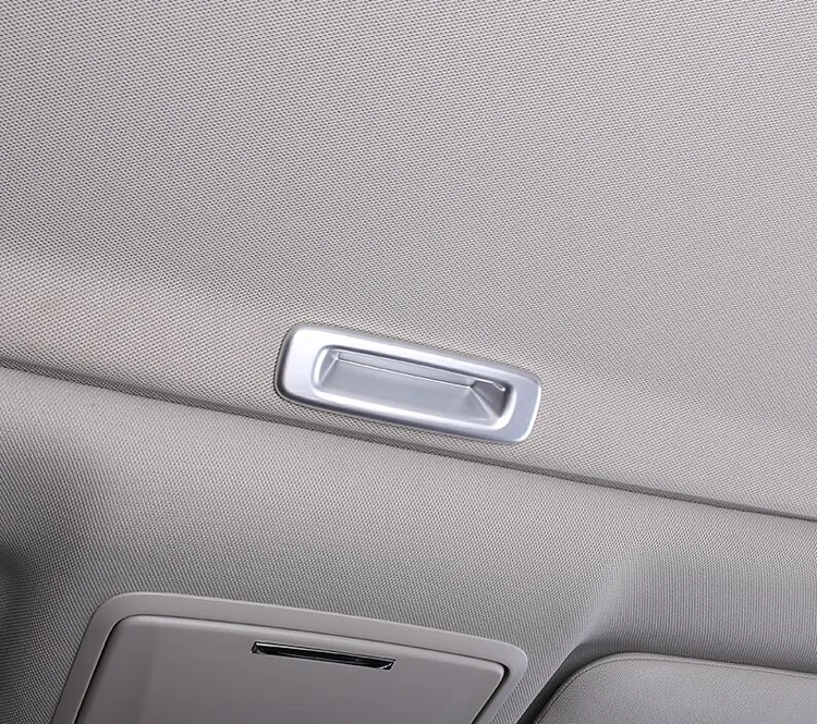 Стайлинг автомобиля ABS углеродное волокно внутренняя крыша люка ручка