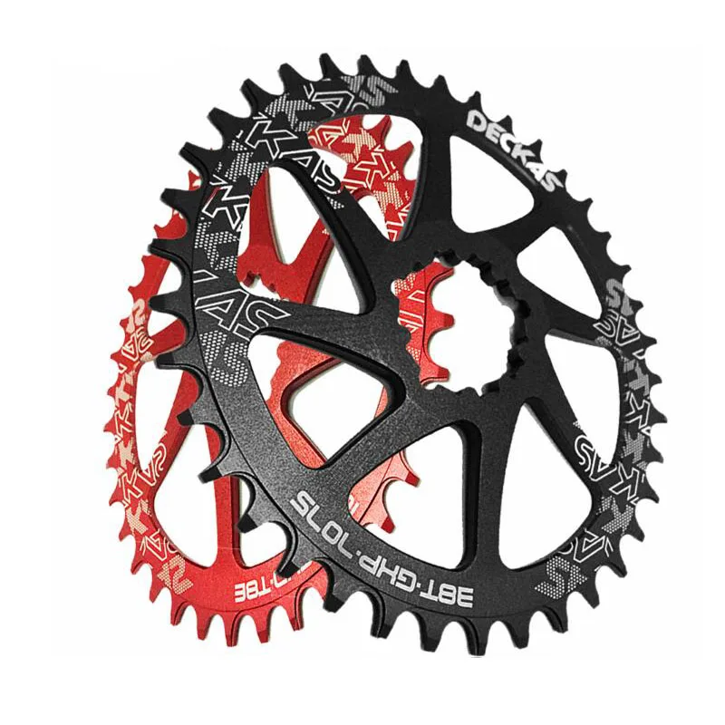 Deckas велосипедная цепь 32T 34T 36T 38T узкая широкая сеть MTB кольцо Al7075 CNC велосипед