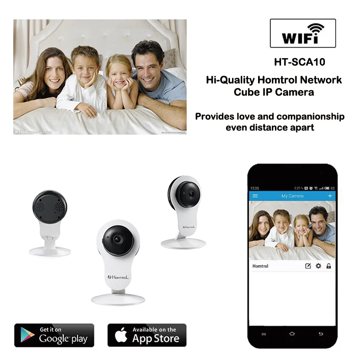 HD Motion Sensor Wireless IP Camera IR-Cut Night Vision Audio Recording Network CCTV Onvif Indoor | Безопасность и защита