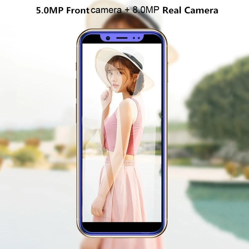 Супер мини мобильный телефон K-TOUCH I9S Android 8,1 MTK6580 16GB rom Роскошная металлическая рамка Telefone Face ID gps WiFi студенческий смартфон