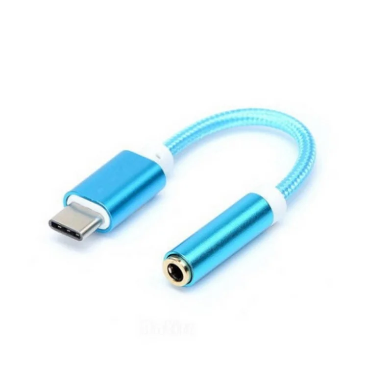 Кабель для наушников Type-C-3 5 мм адаптер аудио разъем телефона кабель USB 3 1 папа-3 AUX