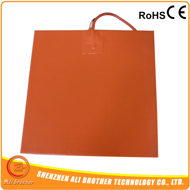 300x мм Вт @ 24 В Термистор силиконовый нагреватель RepRap Нагреватель 3D-принтера