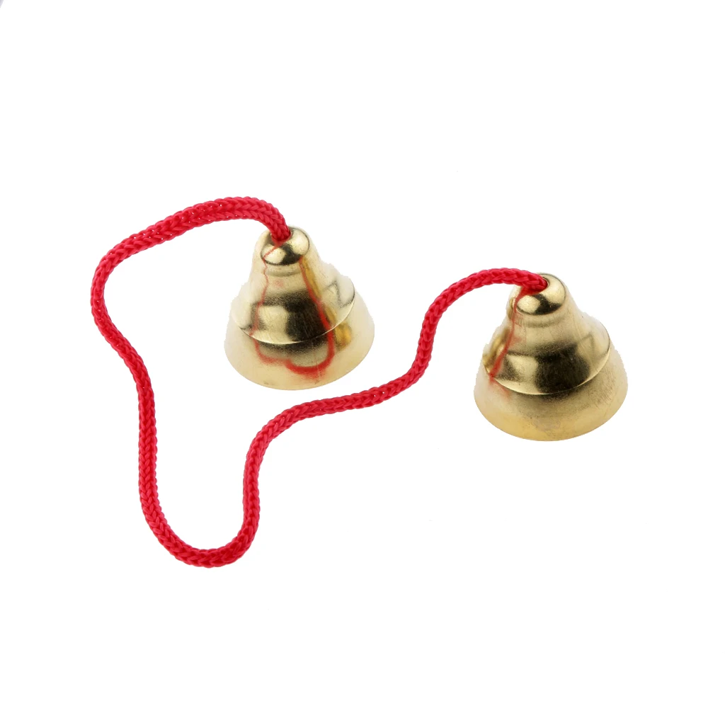 

New Arrivals Unisex Kids Toy Handcrafted Small Bronze Peng Bells Kids Musical Percussion Instruments Intelligence Baby Toys Gift