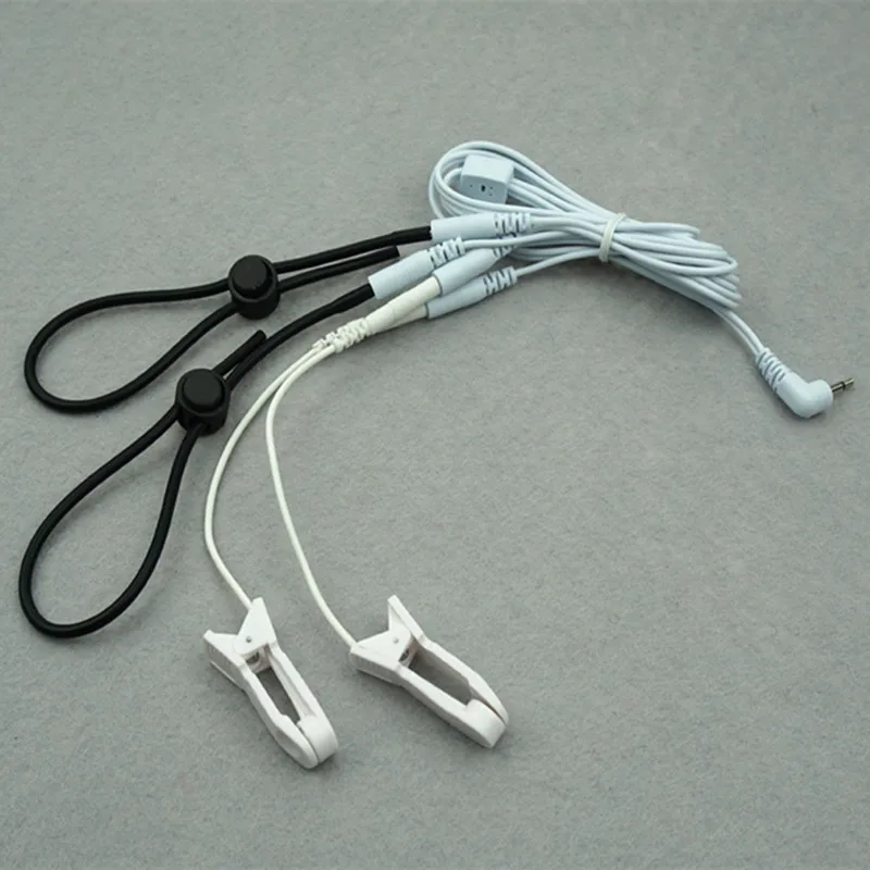 Электрический шок Кольца для пениса зажимы сосков зажим груди медицинский