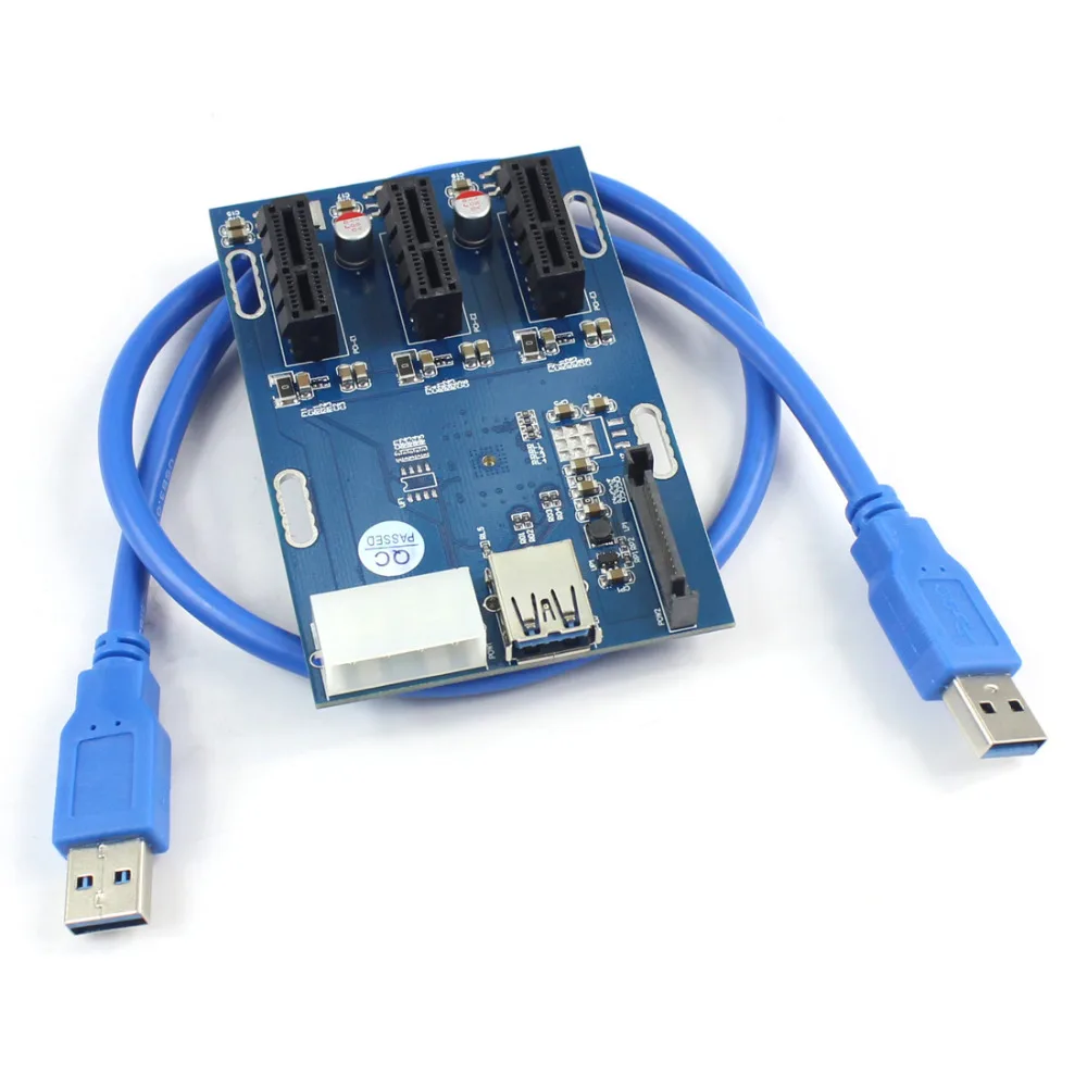 PCIe 1 3 pci express 1x Слоты Райзер карты mini ITX внешний e адаптер pcie и подключает факторов