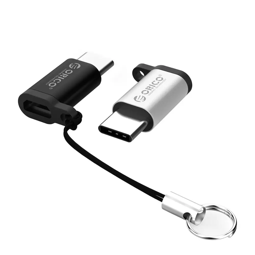 Адаптер ORICO OTG Micro USB к Type C адаптер переходник для зарядки iphone передача данных