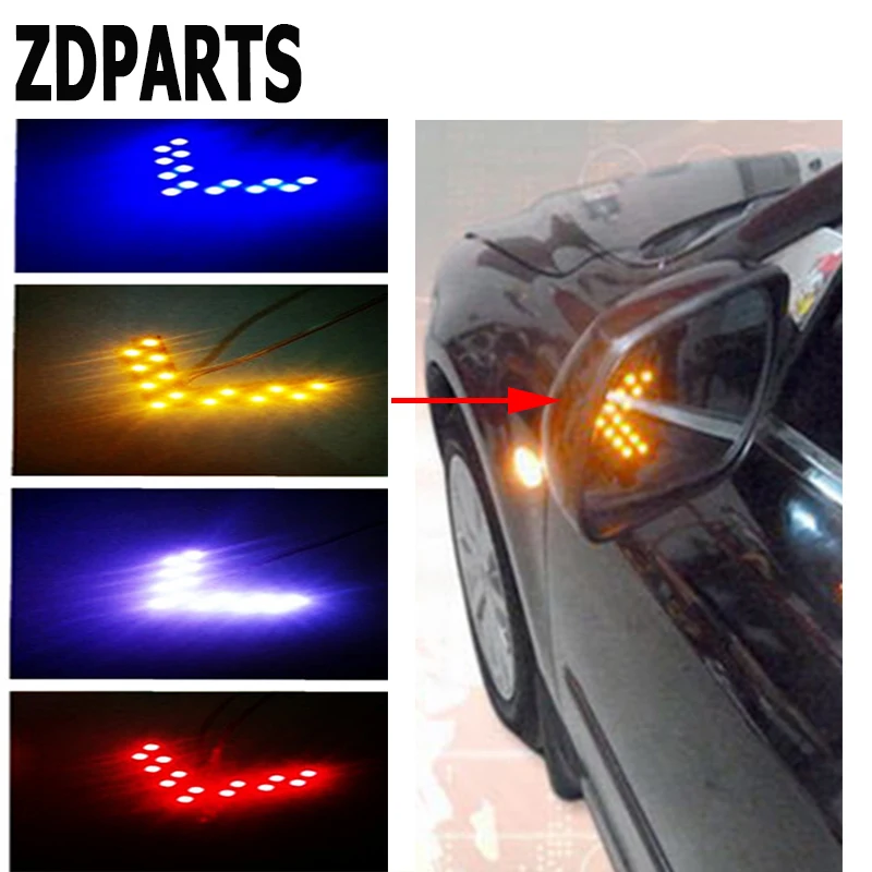 ZDPARTS 2 шт./1 комплект указателей поворота для автомобиля светильник VW Golf 4 5 7 6 MK4 Honda