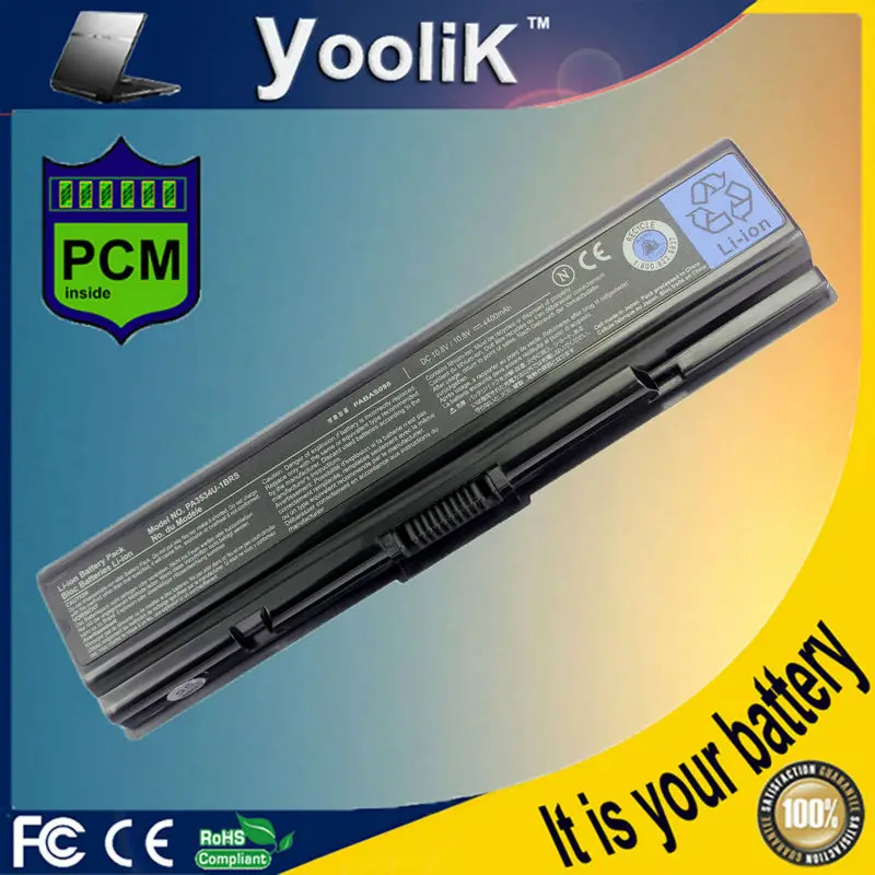 Новый ноутбук Батарея для Toshiba Satellite PA3533U 1BRS PA3534U 1BAS A200 A203 A205 A210 серии|battery for toshiba|new