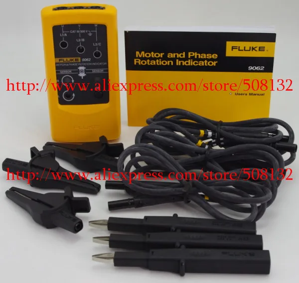 Индикатор вращения двигателя и фазы Fluke 9062 400V|motor motor|motor testermotor phase |