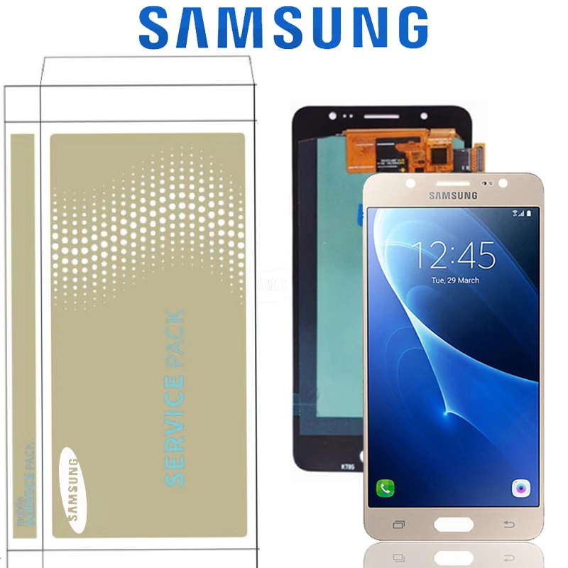 Оригинальный Super AMOLED дисплей 5 2 дюйма для Samsung Galaxy J5 2016 ЖК J510 J510F J510FN J510M с цифровым