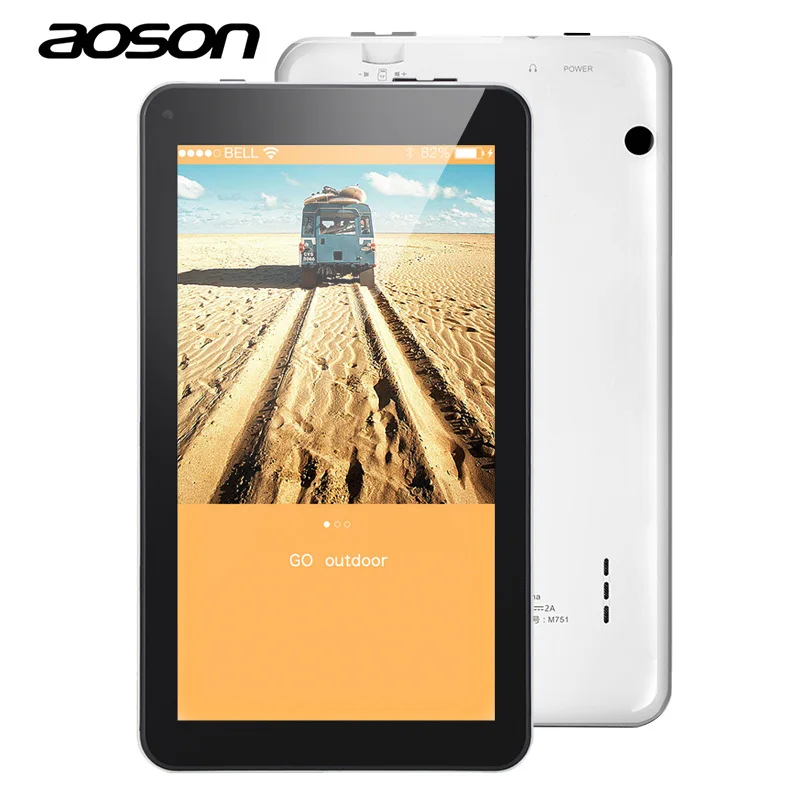 7 дюймов Tablet ips экран 1024*600 WI-FI Android 5 1 4 ядра планшет ГБ + 8 двойной Камера bluetooth