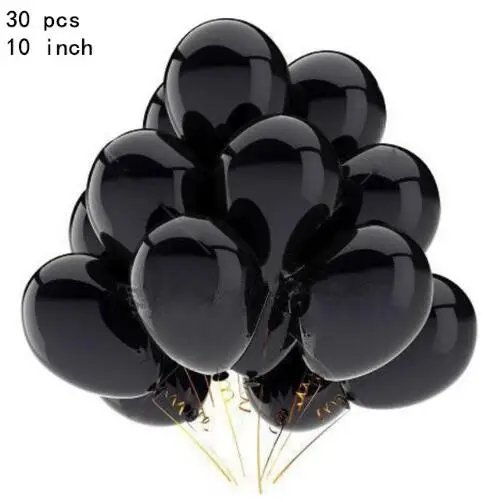 30 шт Новые глянцевые металлические жемчужные латексные шары толстые