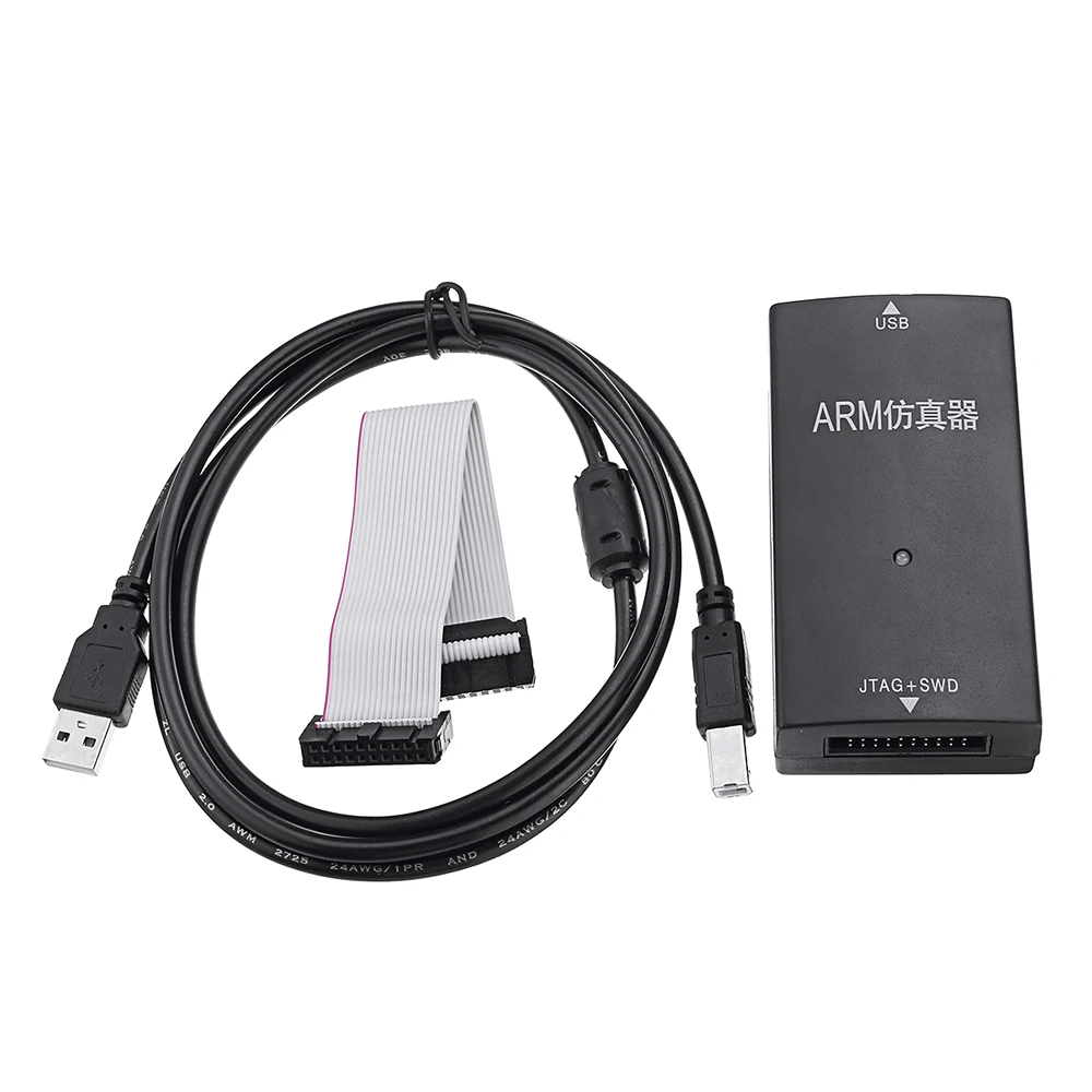 Новый V8 USB ARM STM32 эмулятор JTAG Debugger высокоскоростной адаптер для J Link|Интегральные
