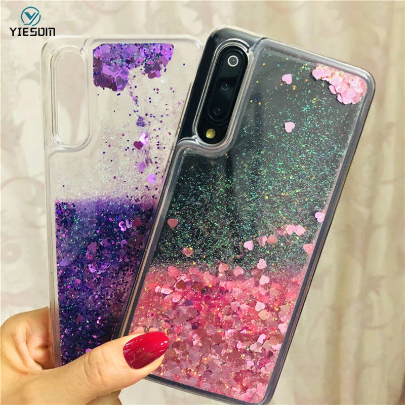 Мягкий силиконовый чехол из ТПУ с жидкими блестками для Xiaomi mi 9 SE mi 8 Lite A2 A1, чехол Red mi Note 7 6 5 Pro Red mi 6 5 Plus S2 5A 4X, чехол