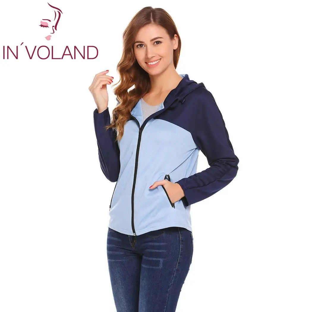 Женская мягкая оболочка с капюшоном пэчворк молния передняя карман на молнии