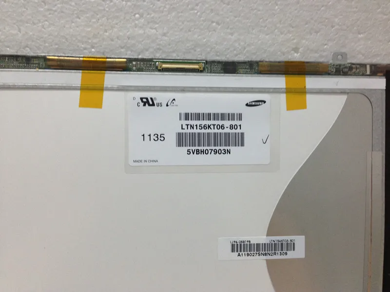 LTN156KT06 для ноутбука Sumsung Np700z5c ЖК экран 801 B01 Оригинальный светодиодный дисплей
