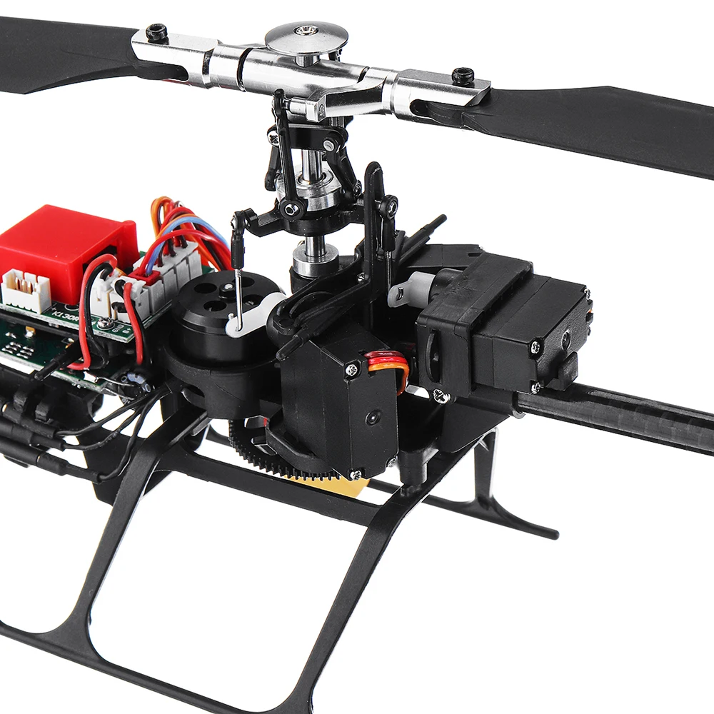 XK K130 2,4G 6CH бесщеточный 3D6G бесщеточный Радиоуправляемый вертолет RTF, совместимый с FUTABA S-FHSS