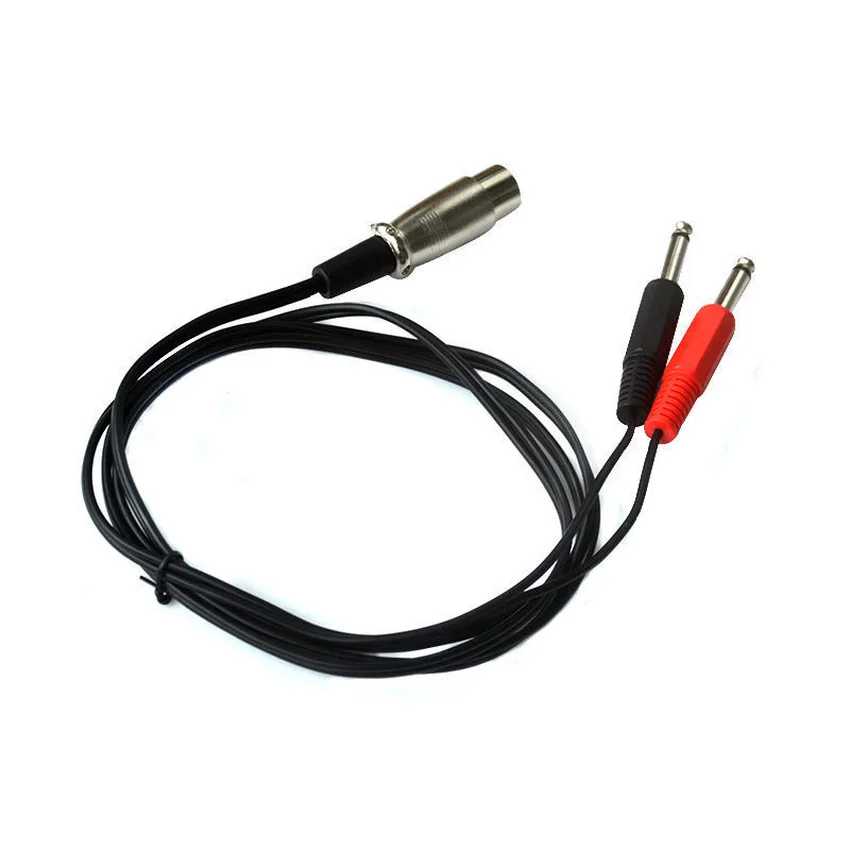 Оптовая продажа 100 шт./упак. 3pin XLR Женский Разъем для двух 1/4 &quotTRS моно