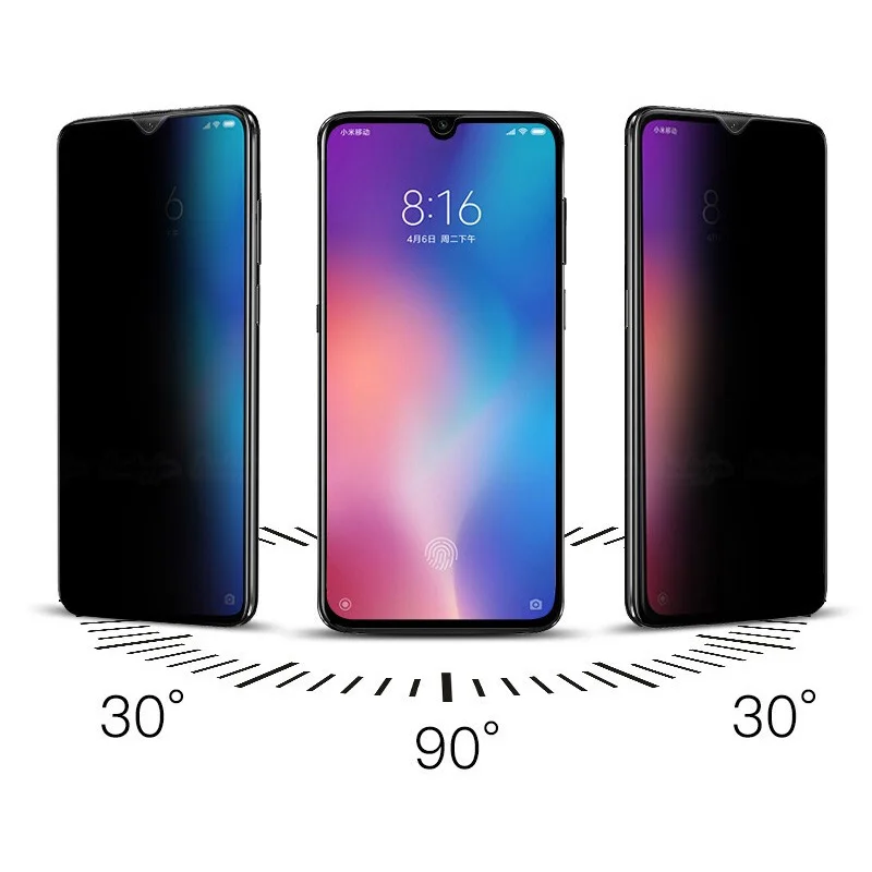 Оригинальная защитная пленка из закаленного стекла для Xiaomi Mi 9 SE с защитой от шпиона для Xiaomi Mi 9 SE