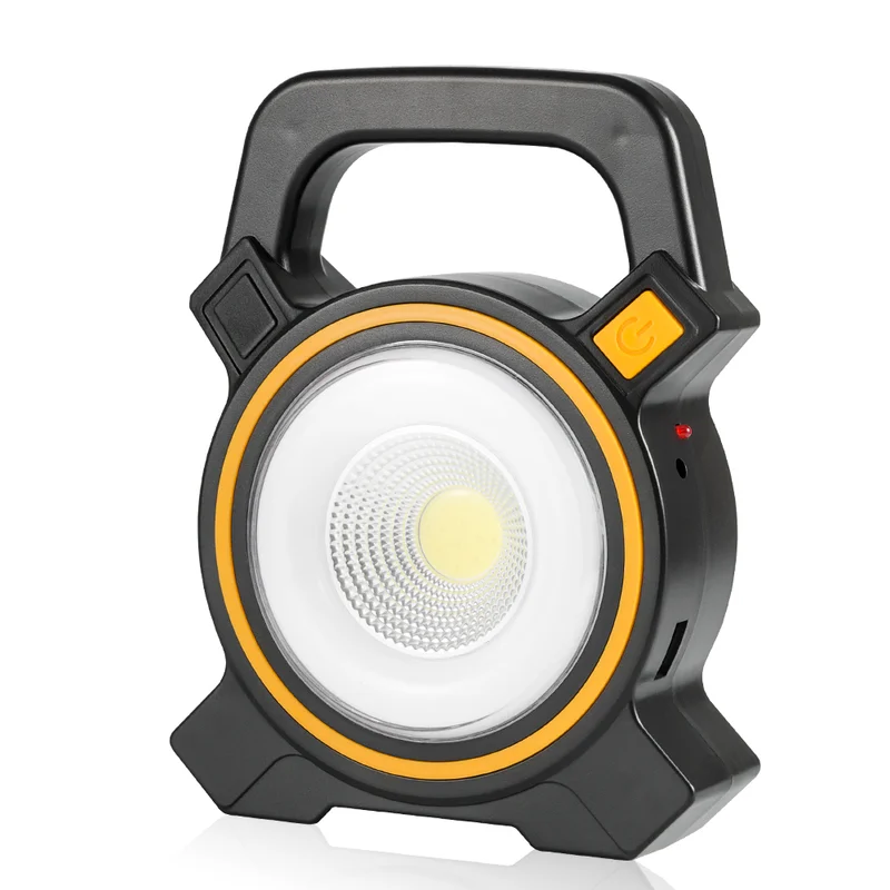 Ручной портативный фонарь USB Перезаряжаемый светодиодный солнечный фонарик для