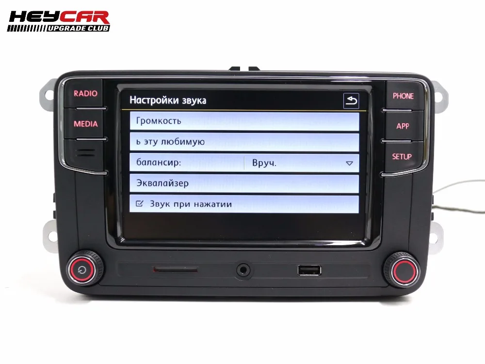 Русско-немецко-турецкая версия RCD330 плюс CarPlay радио для VW Golf 5 Jetta MK5 MK6 CC Tiguan Passat B6 B7 Polo 6RD 035 187 B