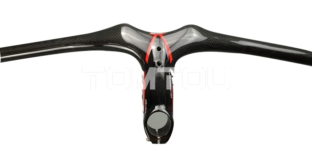 Несс карбоновый велосипед MTB однообразный Интегрированный руль со штоком велосипед Горный стояк руль