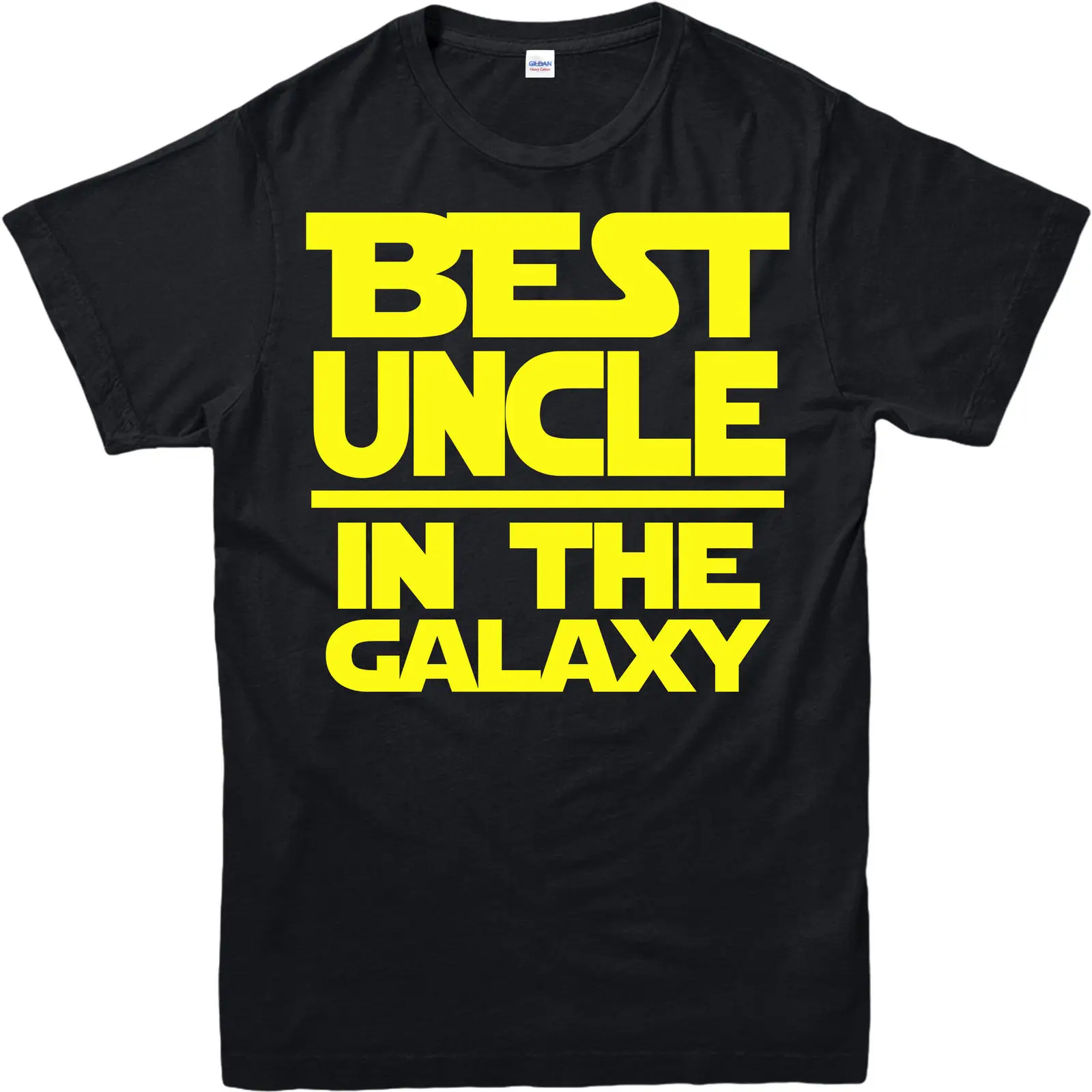 Футболка с надписью Best Uncle in The Galaxy Последний джедай Новые Звездные войны