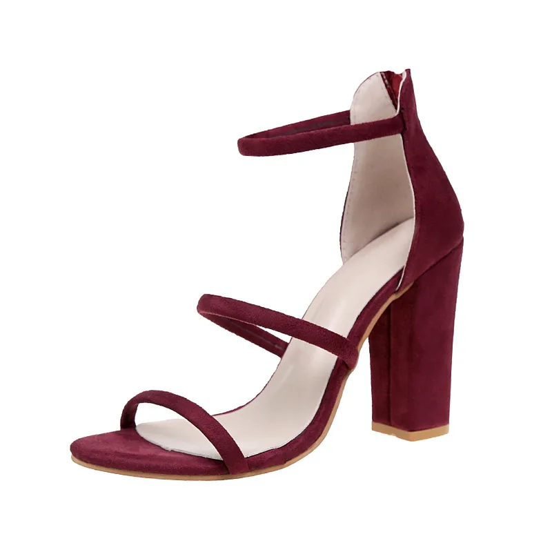 Сандалии импортные товары обувь на высоком каблуке большие размеры|high-heeled shoes|shoes