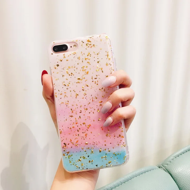 Роскошный брендовый мраморный чехол для Iphone XS Max X XR 7 8 Plus 6 блестящий Блестящий