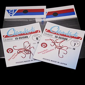 Рыболовные крючки sode red, 1 #-8 #, 10 шт.лот