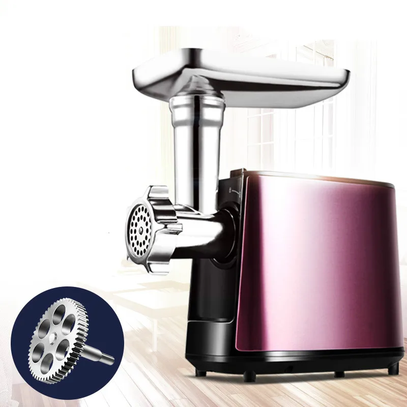 Домашняя электрическая мясорубка из нержавеющей стали многофункциональная