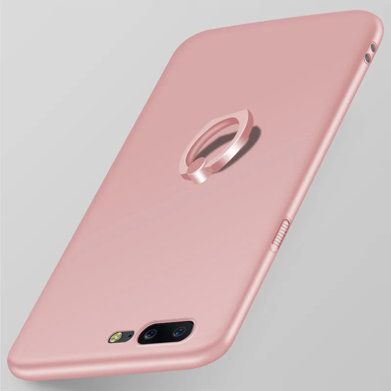 YSW для Oneplus 6 Чехол держатель с кольцом Матовый Жесткий пластиковый 5 5T 3T