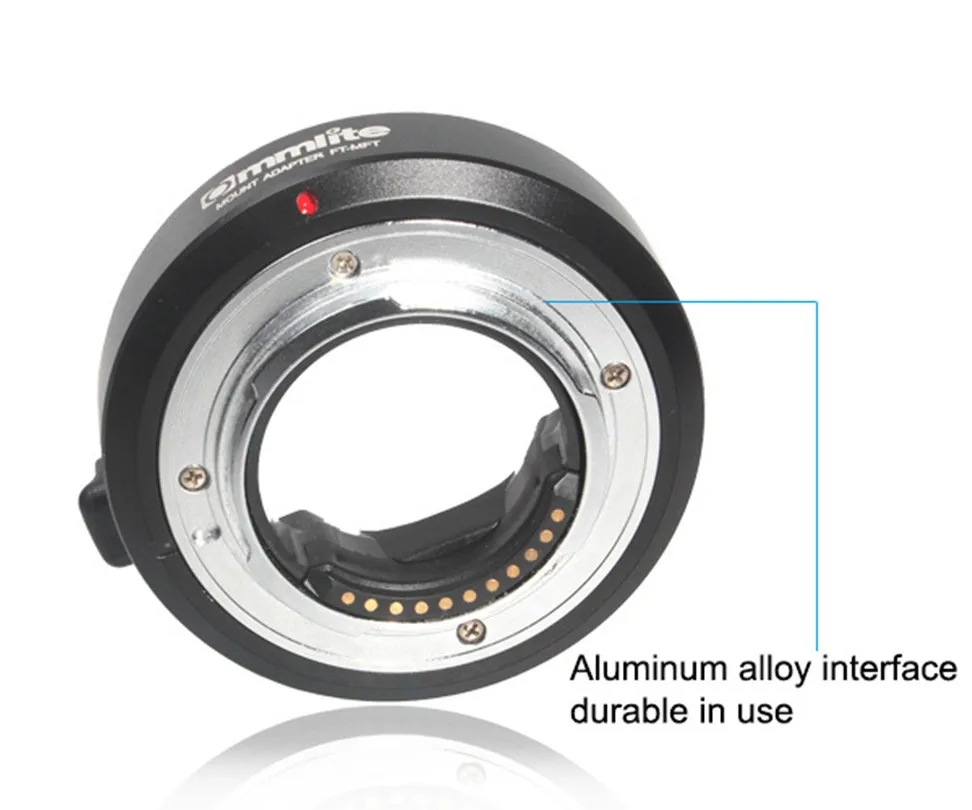 Commlite футо-MFT автофокусом Крепление объектива адаптер для Olympus OM Zuiko 4/3 (ом 4/3)