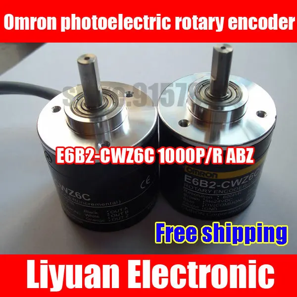 Бесплатная доставка Новый Omron фотоэлектрический роторный кодер E6B2 CWZ6C 1000 P/R
