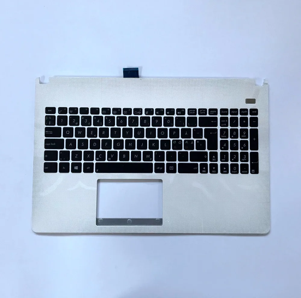Новая Подлинная Датская шведская финская Скандинавская клавиатура для Asus F501 F501A