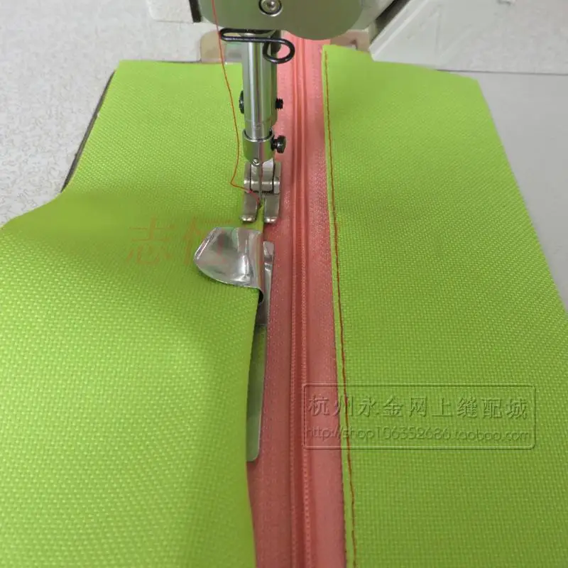 

Single Needle Disposable Forming Hemming Zipper Pull Tube Fixed Edging Device