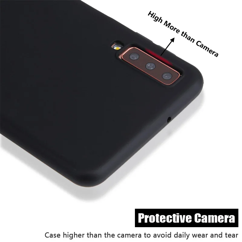 Однотонная одежда Желейный чехол для samsung A7 A6 A8 плюс матовый мягкий чехол из ТПУ с узором для J2 J4 J6 плюс A3 A5 A7 J3 J5 чехол s