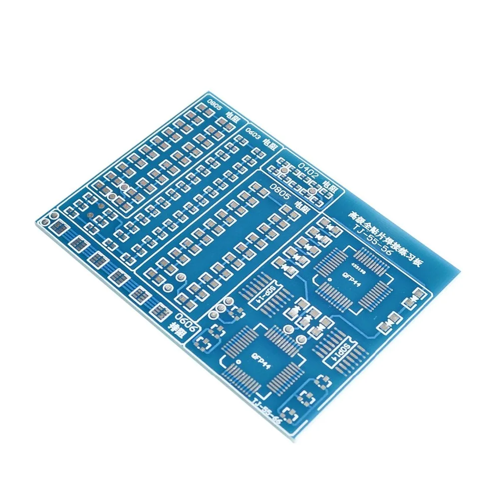 SMT SMD компонентный сварочный тренировочный щит для пайки DIY Kit Resitor диодный