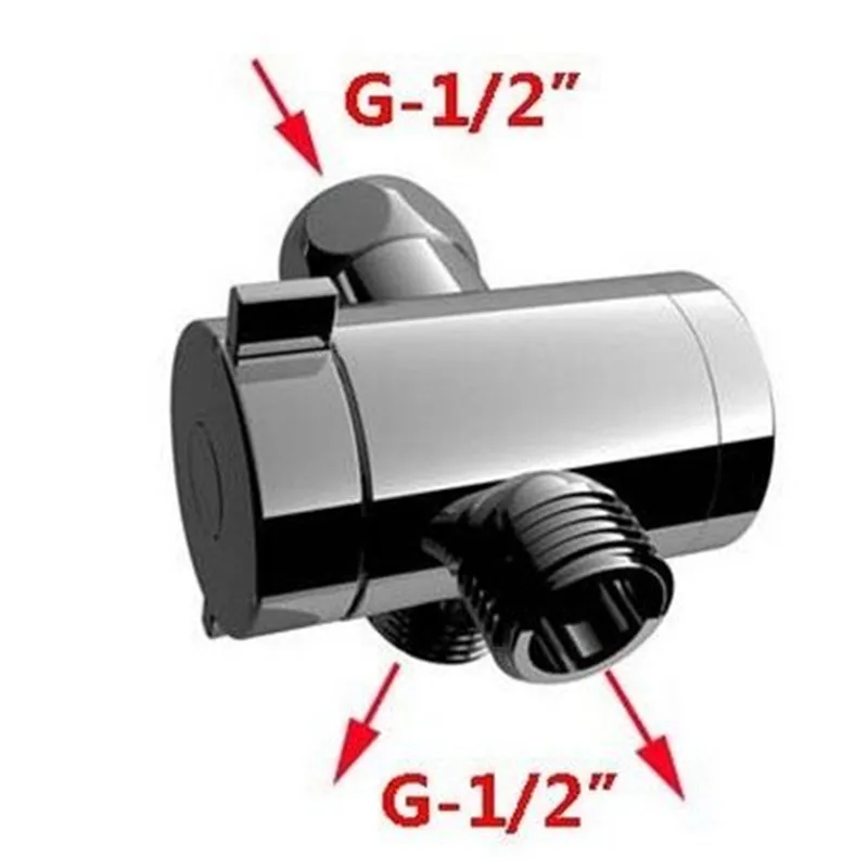 Заправочные клапаны Smesiteli 3 ходовой переключающий клапан для душа G1/2 дюйма