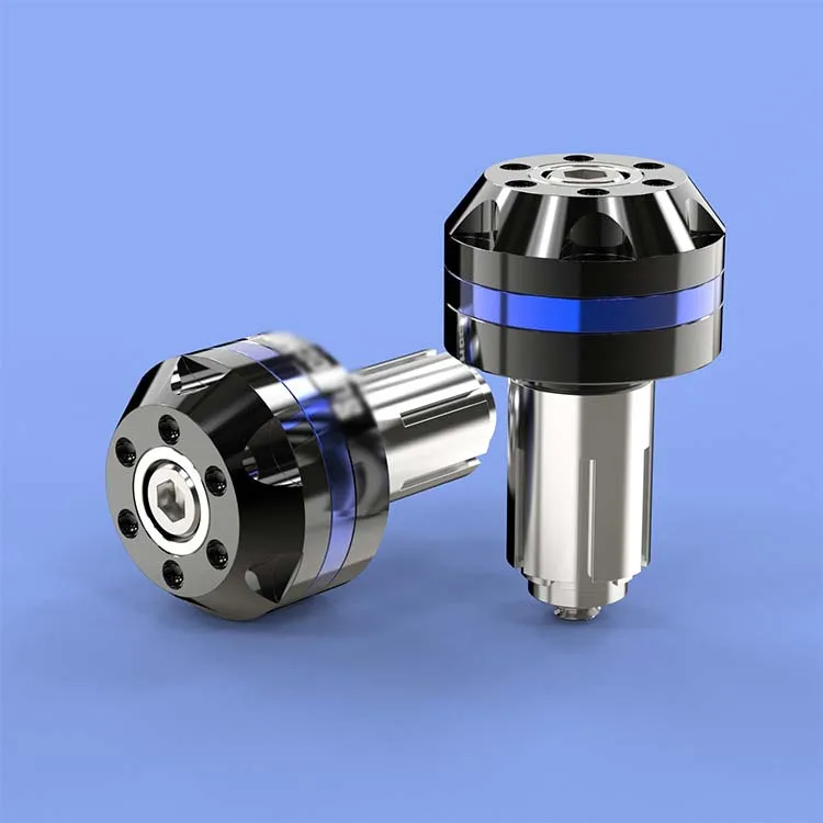 18 мм CNC алюминиевый руль мотоцикла концы рукоятки концы наконечники колпачки для мотоцикла YAMAHA наконечник для руля
