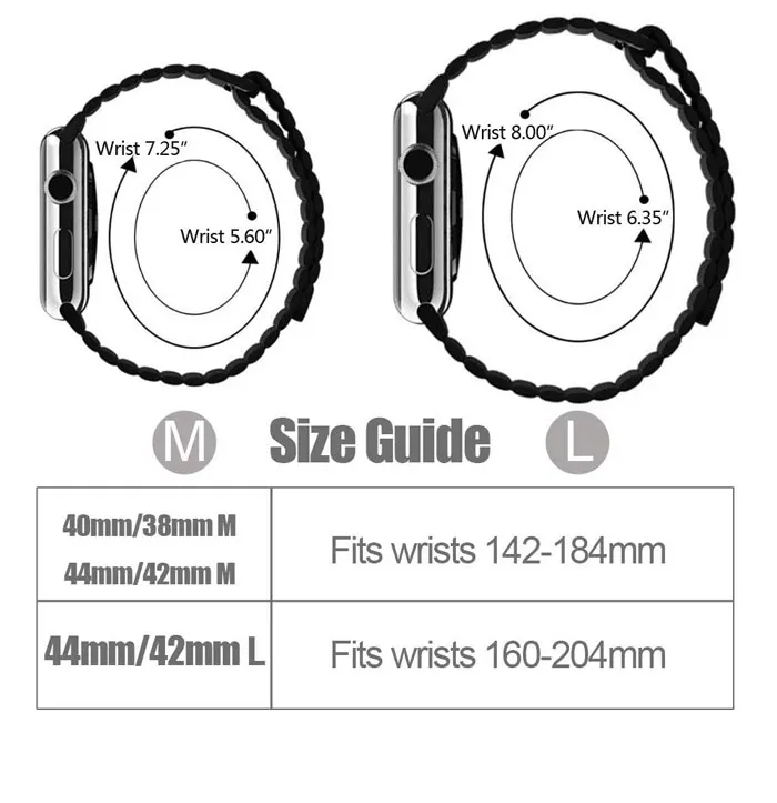 Натуральная кожа петля ремешок для apple watch band 44 мм 40 мм, 42 мм, 38 мм, версия apple watch 5/4/3/2/1 наручных часов iwatch, магнитный ремешок для часов аксессуары