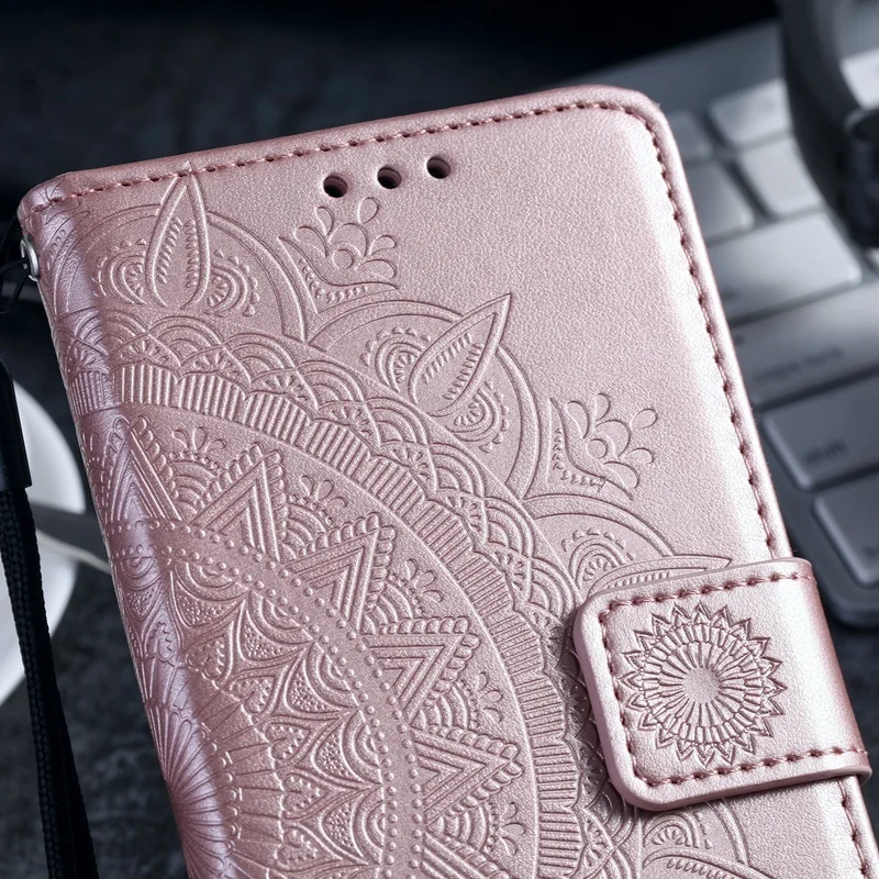 Чехол для телефона Etui, чехол для sony Xperia XA XA1 XA2 XZ XZ1 XZ2 XZ3 Z3 Z5 L1 L2, ультра мини-кошелек с тотемным принтом из искусственной кожи